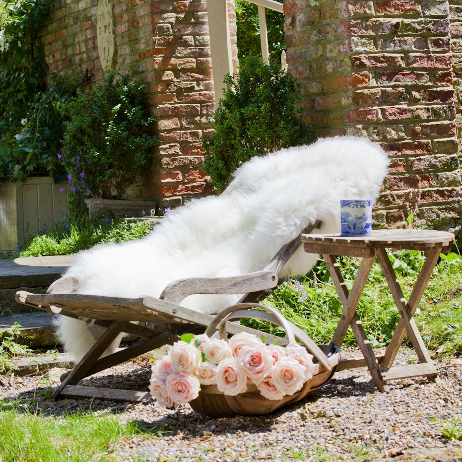 white british sheepskin rug by westmorland sheepskins