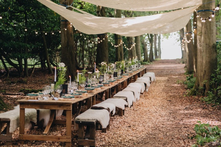 Sheepskin Hire at Dinner in the Woods, Harewood House