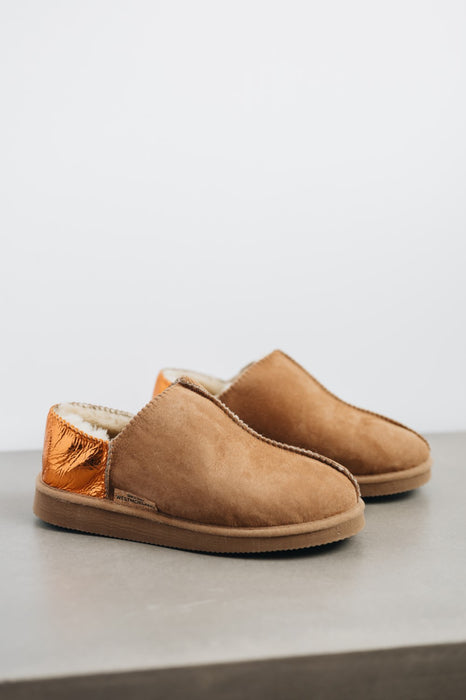 Women's Shearling Sheepskin Slipper Warm