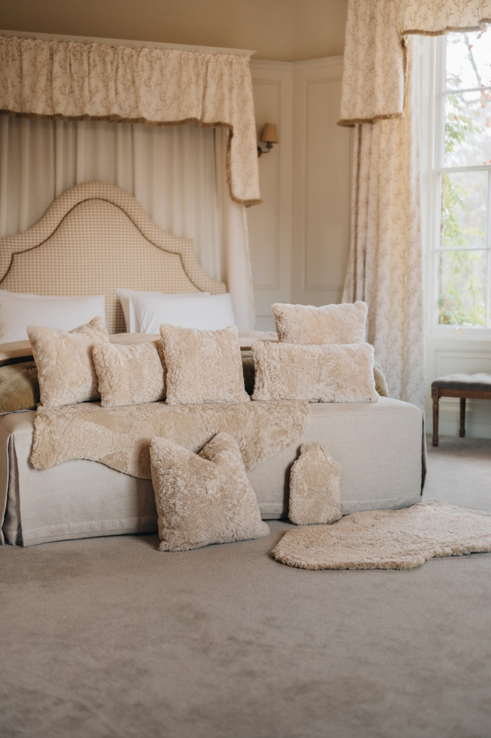Waste Less Sheepskin Homeware Range from Westmorland Sheepskins