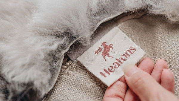 Icelandic Sheepskin Footstool / Floor Cushion