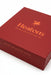 Burgundy Gift Box with Orange Heatons branding