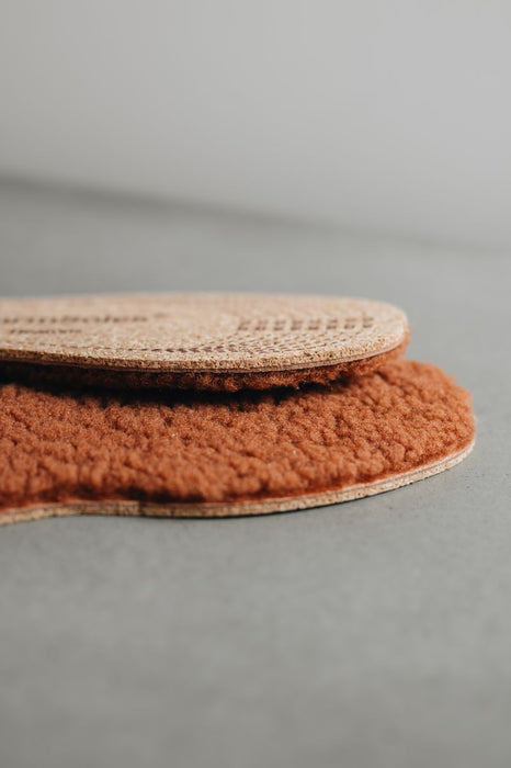Sheepskin Insoles Cuttable Cork WarmSoles®
