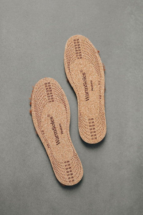 Sheepskin Insoles Cuttable Cork WarmSoles®