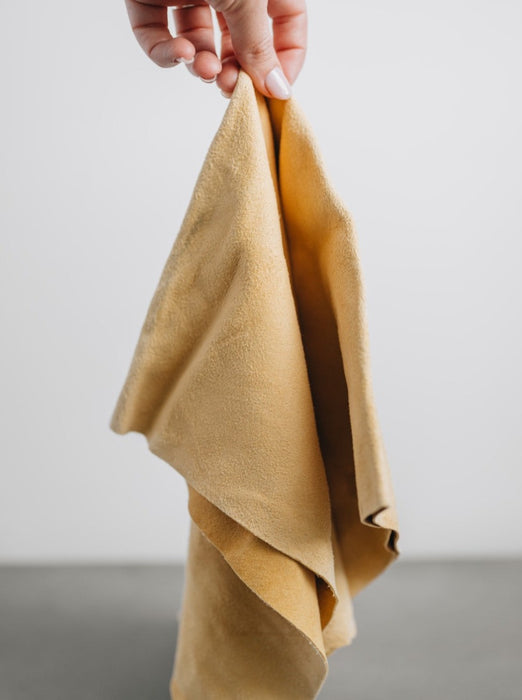 Chiffon De Nettoyage En Vrai Chamois Pour Voiture - Super Absorbant 40x50 Cm | Idéal Pour Carrosserie, Vitres & Intérieur - 10