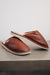 Mens Sheepskin Slip on Slipper, rich quality and warm in colour.