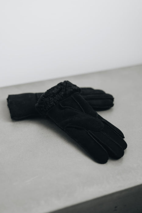 Women's Sheepskin Gloves With Cuff