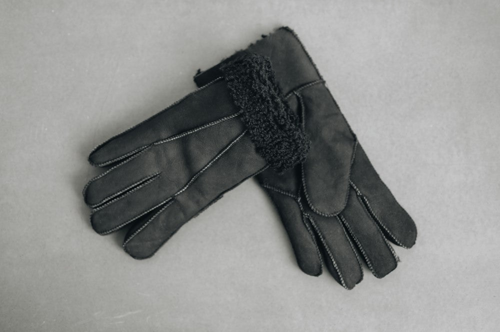 Women's Sheepskin Gloves With Cuff