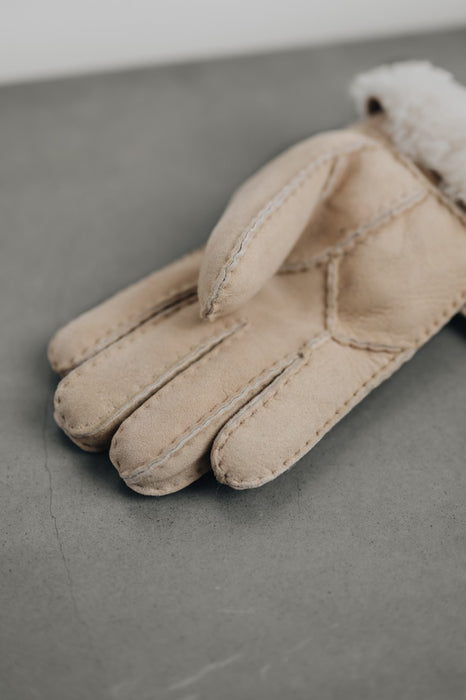 Women's Sheepskin Gloves With Cuff