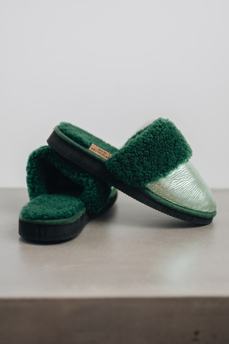 Westmorland Sheepskins Green Sheepskins slippers Home Slippers