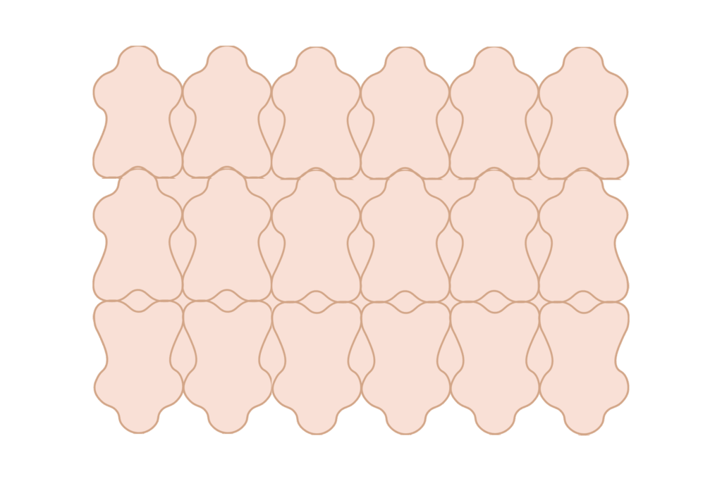 18 templates of sheepskin rug