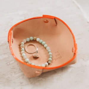 The Trinket Tray - Leather Tray by The Hide Ranger