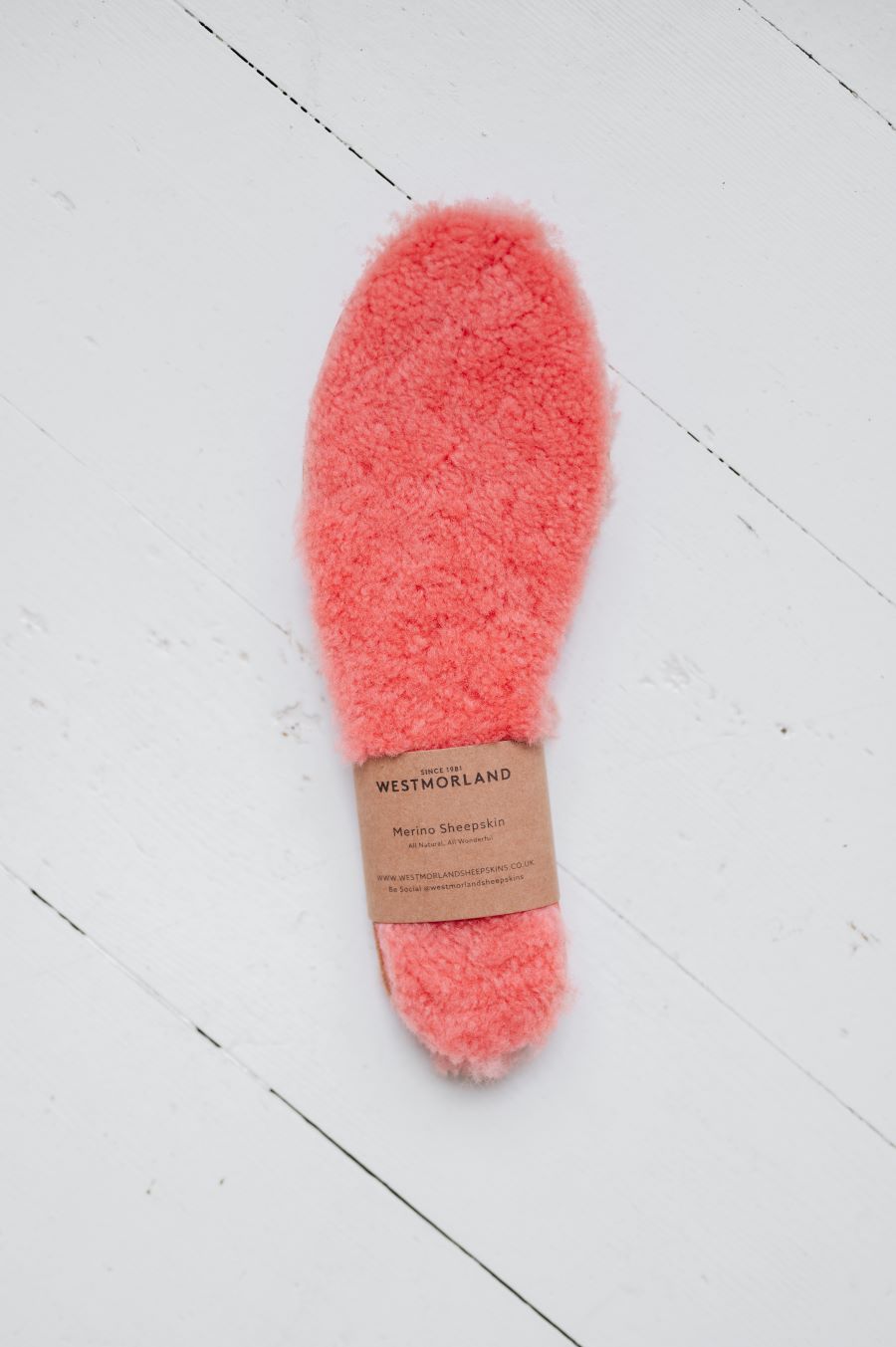 Sheepskin Insoles Pink