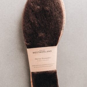 Insoles made of Sheepskin in brown