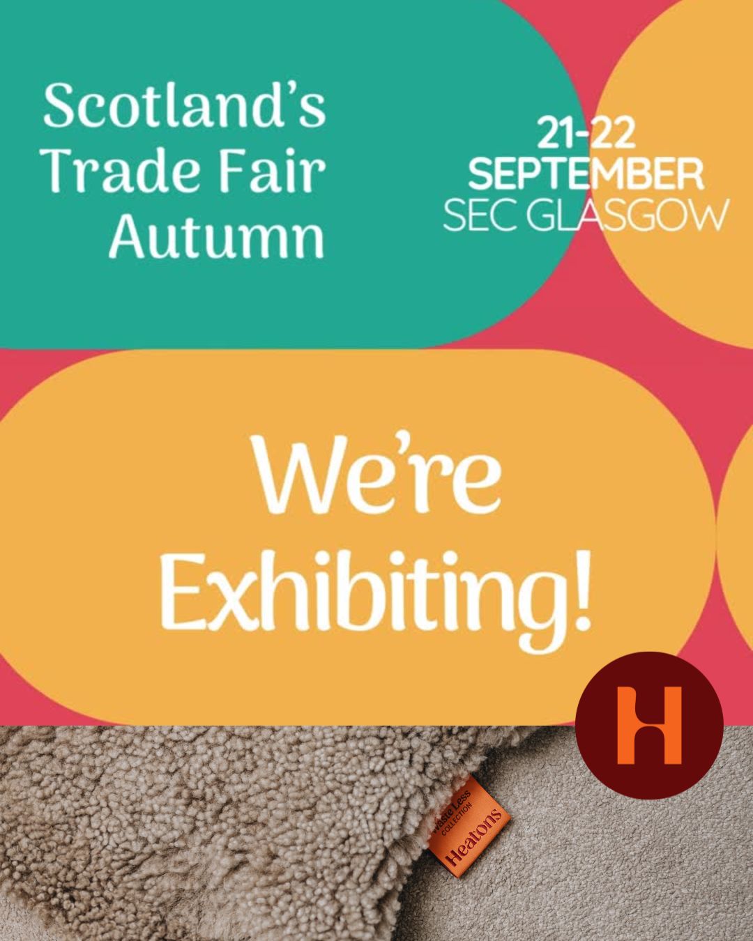 We're exhibiting at the Scottish Trade Fair, Glasgow September 2025