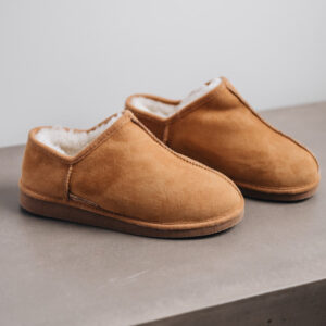 Sheepskin Slipper For Men cadi colour Mel