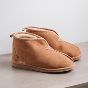 Womens Sheepskin Boot slipper offers above the ankle warmth