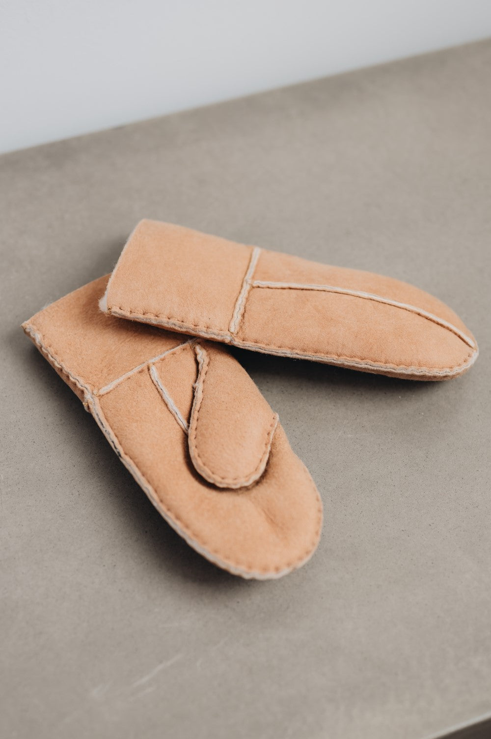 sheepskin Mitten childrens tan